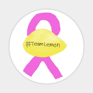 Team Lemon Childhood Cancer Magnet